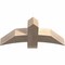Ekena Millwork Bellingham Smooth Timber Gable Bracket, Douglas Fir, 36"W x 16"H x 5 1/2"D x 5 1/2"F, 11/12 Pitch GBW036X16X0606BEL00SDF - alternate 5